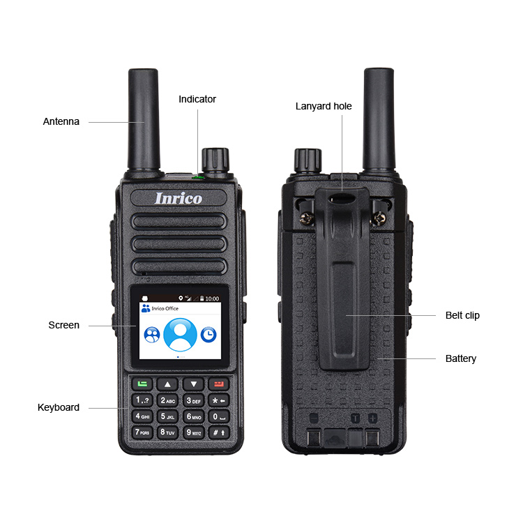 T290 long range network walkie talkie 3G PTT radio wi-fi