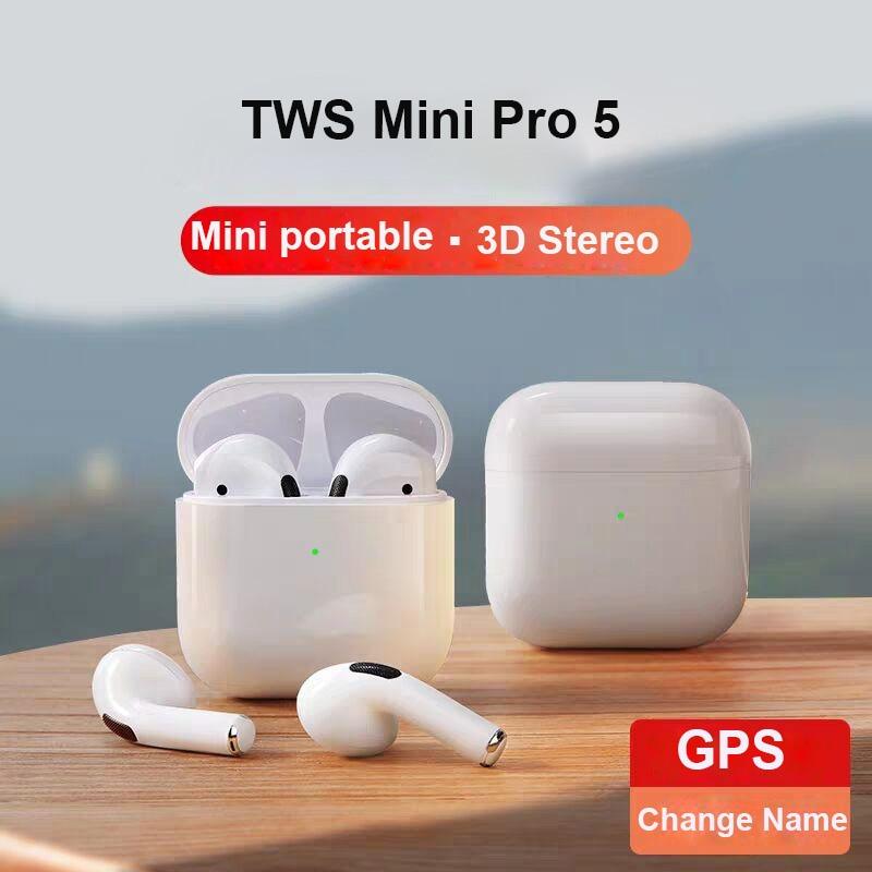 Pro 5 Mini Bluetooth Earbuds
