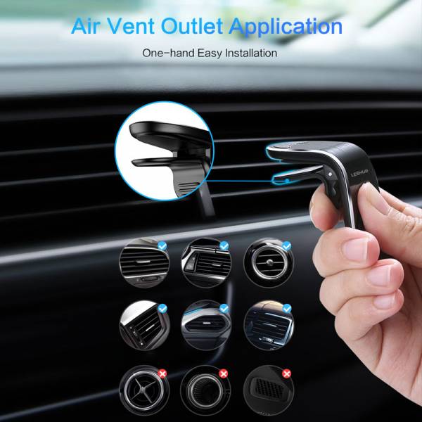 Magnetic Universal Air Vent Clip Car Mobile Phone Mount Holder Stand-KOFshop.com