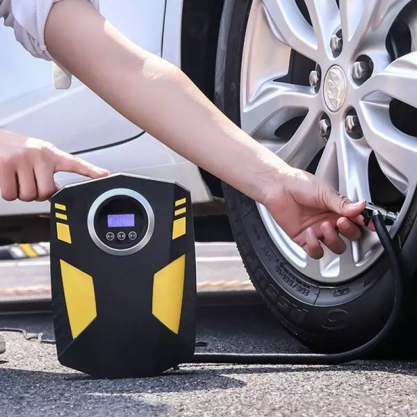 Portable Car Tyre Air Pressure Pump -KOFshop.com