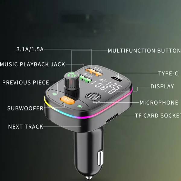 Car Bluetooth FM Transmitter mp3 Player-KOFshop.com