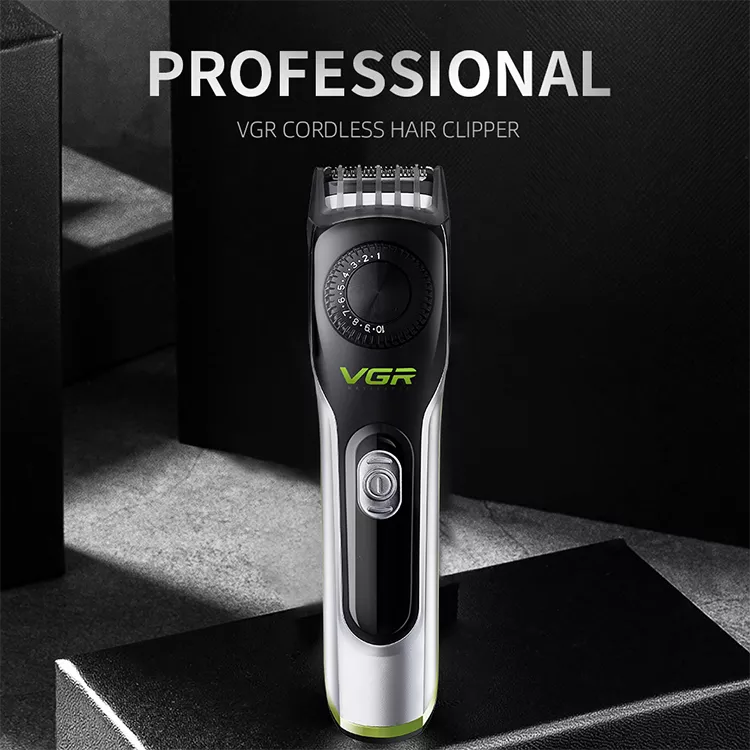 Best Selling Electronic Blade Hair Professional Vgr Usb Charging Cordless Stainless Steel Hair Clippers for Men | KOFshop.com