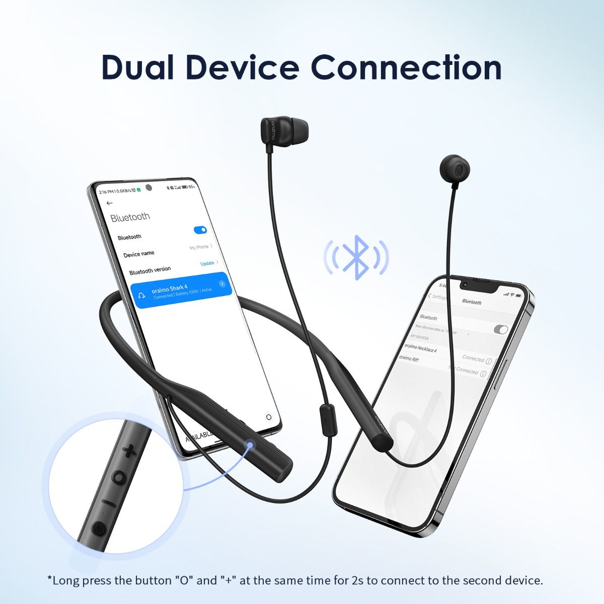 Buy Oraimo Necklace 4 OEB-E50D Bluetooth Neckband | KOFshop.com | 0592712107
