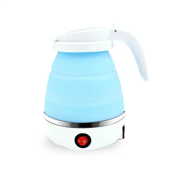 Mini Foldable Travel Electric Kettle Collapsible Silicone Outdoor Portable Kettle | KOFshop.com