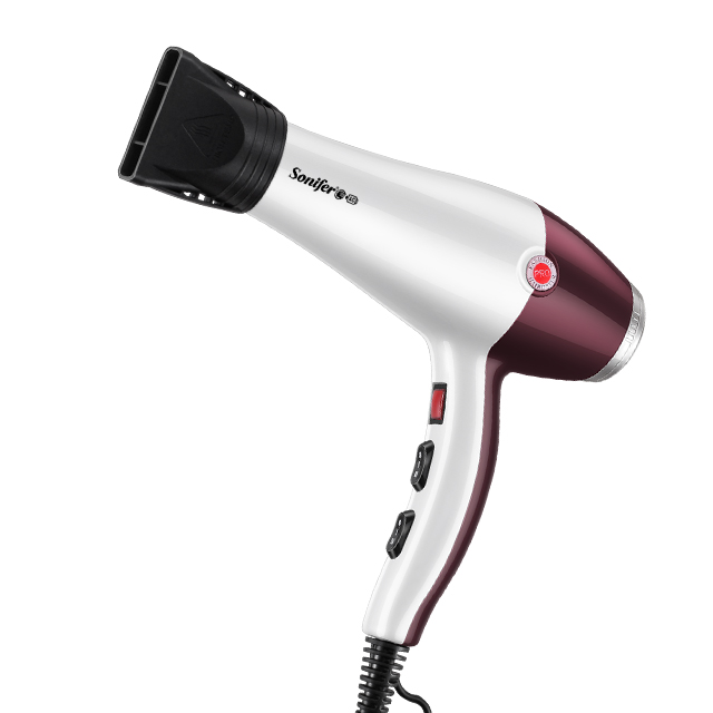 Sonifer SF-9546 Portable High Power Electric 2000W Travel Household Hair Dryer One Key Cold Wind and Hot Air Heating