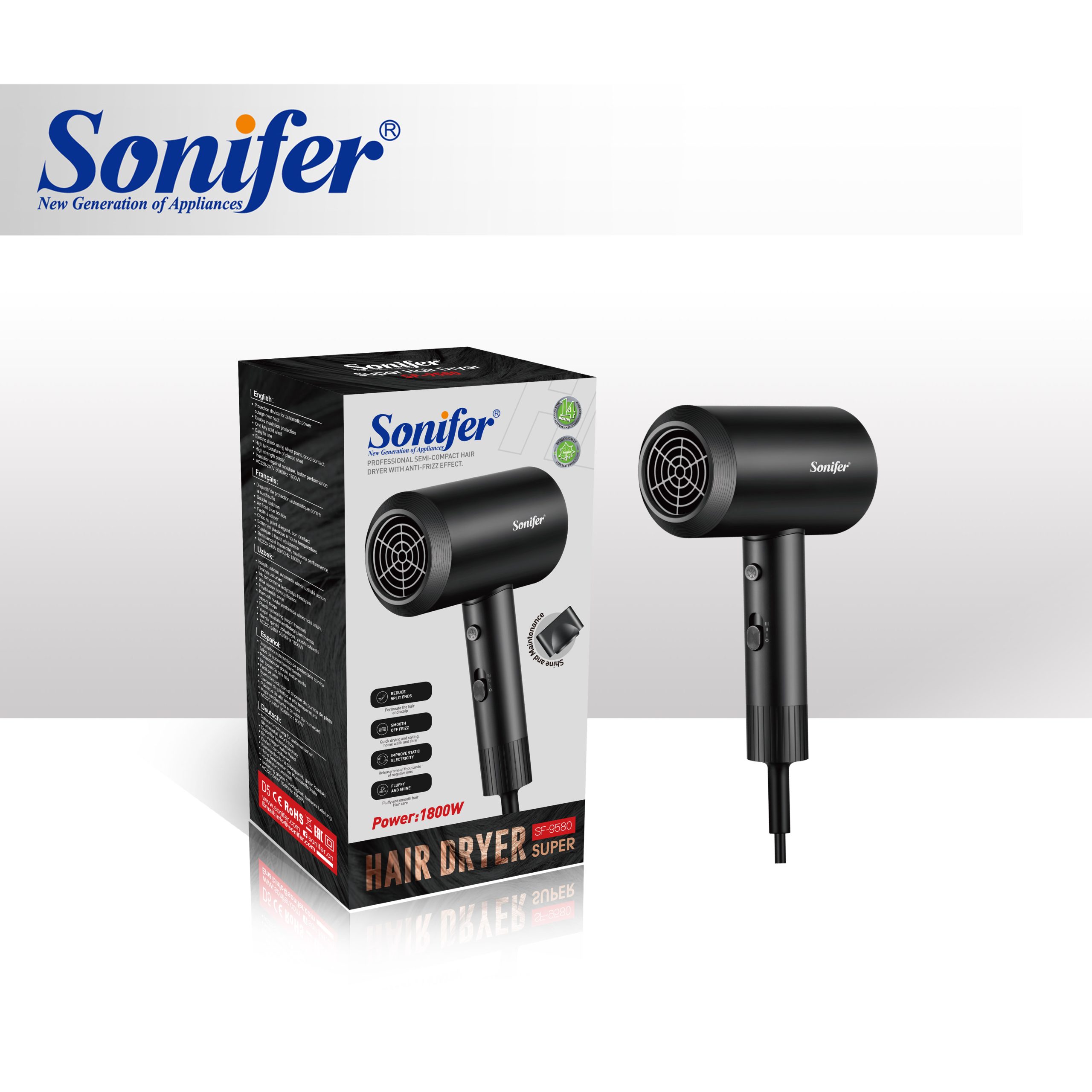 Sonifer Portable Hair Dryer | Quality Hair Dryer Online in Ghana | KOFshop.com