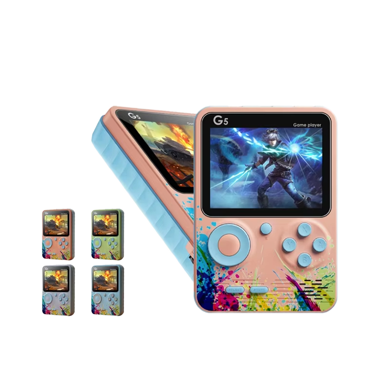 Retro Handheld Game Console With 500 Classic Games 3.0 Inch Screen Portable Gamepad 600mAH Rechargeable Battery