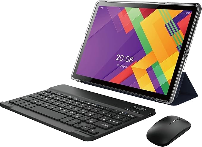 TOP-1 T2000 Pro Max 10.1 inch Tablet, Android 13.0 Tablet 16GB RAM+512GB ROM,30MP+50MP Cameras 8000mAh Battery,Dual 5G SIM Slot with Case/Headset/OTG/Keyboard/Mouse/Screen Card/WIFI