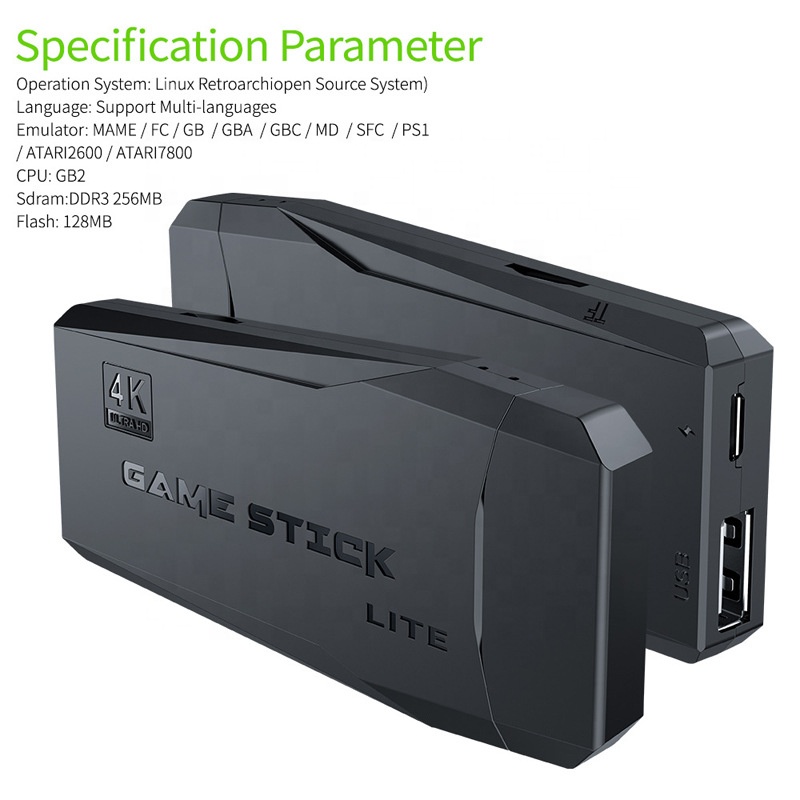 2.4G Wireless Controller Gamepad and 4K Ultra HD Gamestick Lite - Image 5